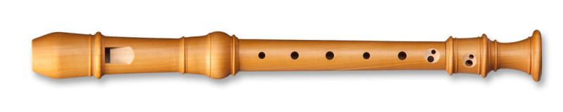 Recorder soprano german double holes