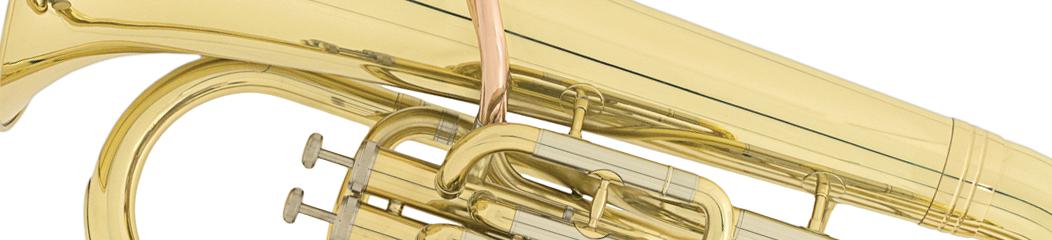 Bb euphonium 4 valves