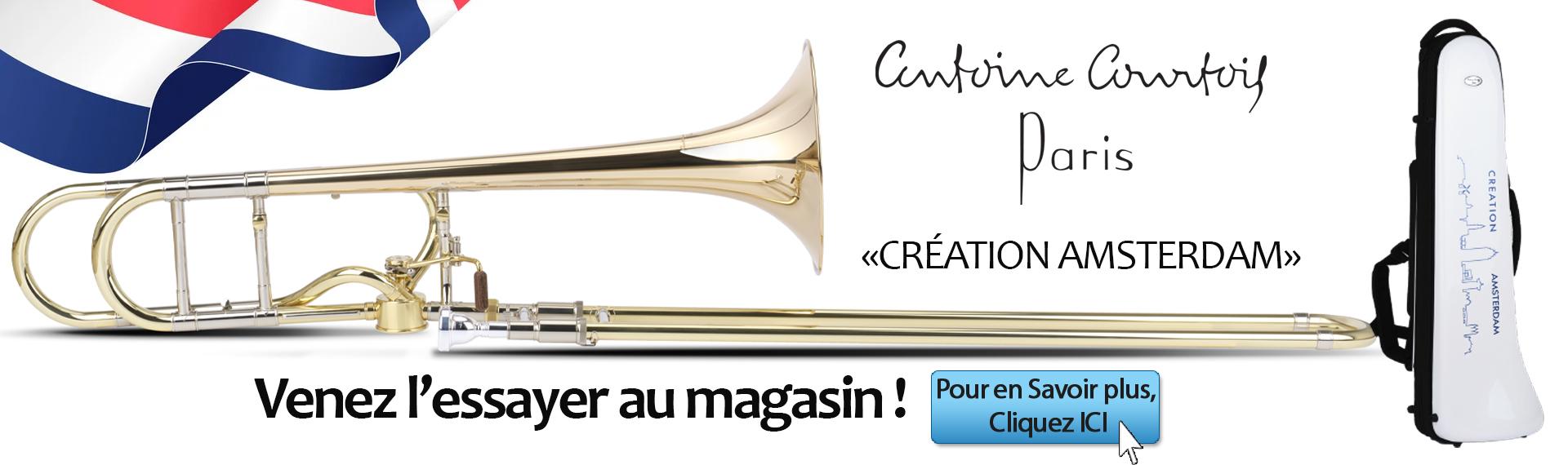 Antoine Courtois trombone Amsterdam creation