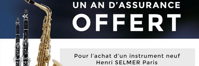 1 AN D'ASSURANCE OFFERTE